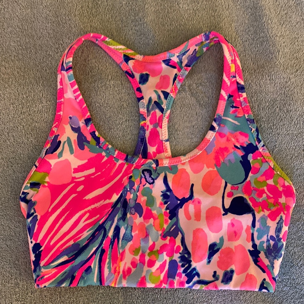 Lilly Pulitzer Gumbo Limbo Luxletic Sports Bra